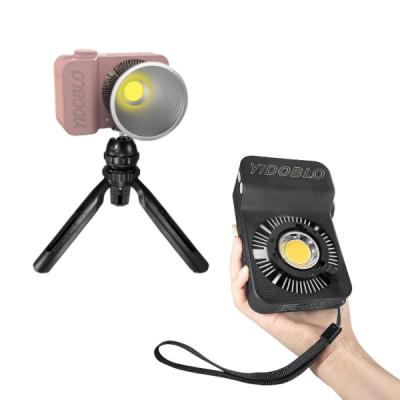 China Portable led fill light 6000lm photographic lighting cob leds rgb color camera flash lights with gel mode 60W en venta