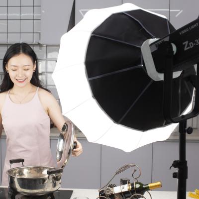 China 300w bi color high power led spotlight studio video light ZD-300II 2700k-7500K studio light for sale