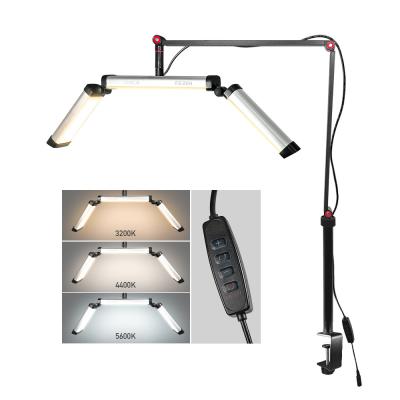 China Draagbaar half maan licht FZ-20H 20w Opvouwbaar arm vullamp LED lamp tatoeage wimper lamp nagel schoonheid wimper verlenglamp Te koop