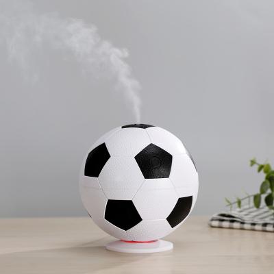 China Hotel personal creative modern simple football electronic ultrasonic sale USB led air humidifier for sale