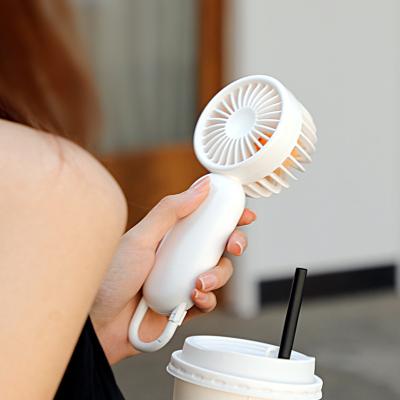 China Small Outdoor Portable Handheld Electric Handheld Mini Cool Battery Usb Rechargeable Fan Manufacturer for sale