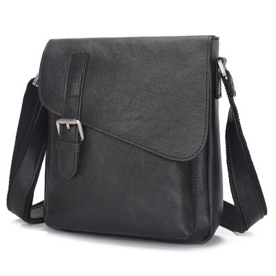 China High Quality Corduroy Soft Washed Leather Ladies Shoulder Bag Classic Vintage Solid Color Simple Men's Black Luxury Custom Messenger Bag for sale