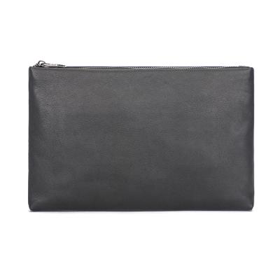 China Wholesale High Quality Black RFID Clutch Bag Coin Holder Genuine Leather Wallets For Men for sale