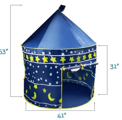 China Standard Toy Prince Playhouse Tent - Blue Toddler Play Room Kids Castle for Baby Girls Boys Children Kid for Indoor and Outdoor Toys for sale