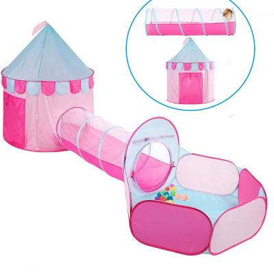 China Pop and 3 Easy Collapsible Roses in 1 House Foldable Toys for Kids Portable Travel Kids Play Tent House Toys for Kids Jump Play Pen Indoor Outdoor for sale