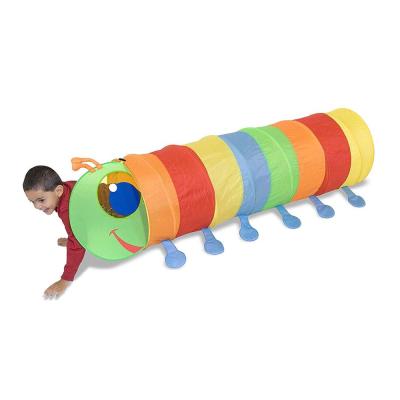 China Jump up hot sale kids play worm tunnel crawling tent for kids for sale