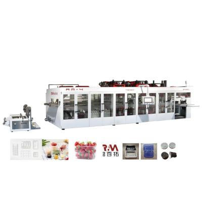 China Automatic Trays Polypropylene Takeaway Food Box Making Machinery for sale