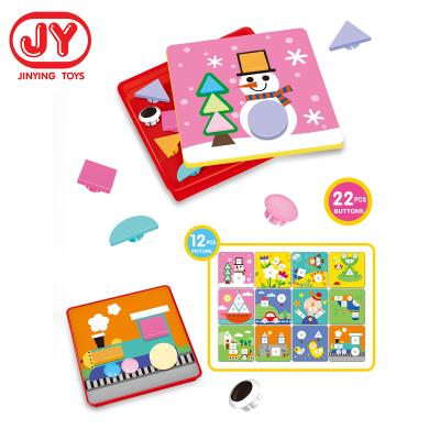 China Educational Toys / Building Block Colorful Funny Toy Children's Puzzle Toys Educational Plug-in Building Block Toy for sale