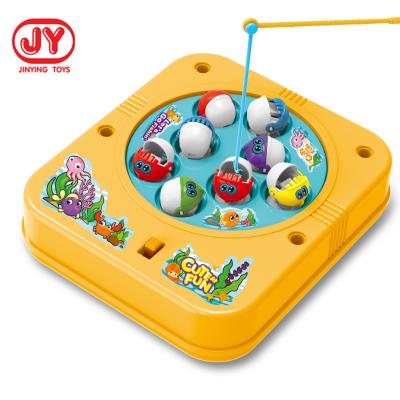 China Plastic Funny Electric Fishing Toys With Music For 3 Ages Plastic Toys For Kids With Electric Function for sale