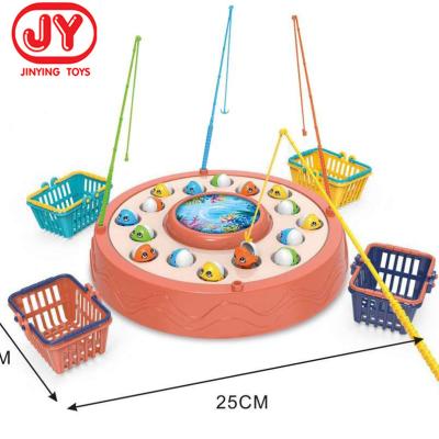 China Plastic fishing toys with music funny electric fishing toys for 3 ages, plastic toys for kids for sale