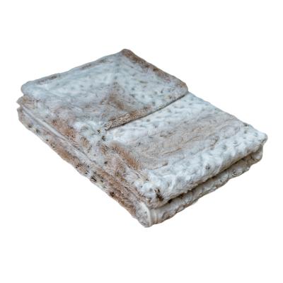 China 3x3M Super Large Plush PORTABLE Polyester Fleece Plush Faux Sherpa Fur Lamb Fleece Plush Cozy 100% Blanket for sale