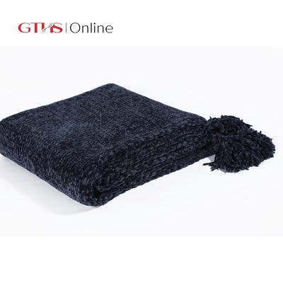 China Chunky Chenille Knit High Quality PORTABLE Blankets for Winter for sale