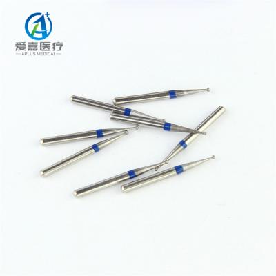 China High Speed ​​Handpiece Manufacturer China Mani BR-49 Round Dental Desktop Diamond Burs For Dentist Use High Speed ​​Drilling for sale