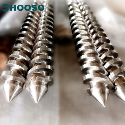 China Hiqh Conical Twin Grade Machine Screw Extruder UPVC Parallel Twin Screw Barrel For Theysohn TTM138/TTS78/TTS88/TTS108 for sale