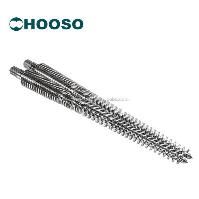 China UPVC Screw Extruder China Conical Twin Screw Barrel Extruder Twin Screw Suppliers for sale