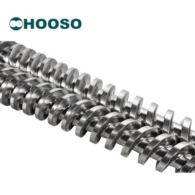 China UPVC Screw Extruder Screw Extruder Screw Barrel Supplier China Conical Twin Extrusion for sale