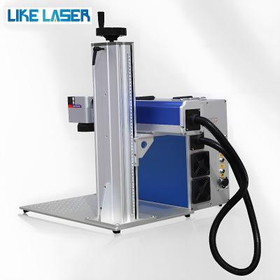 China 175mm*175mm Marking Area 3D Laser Marking Machine Fiber Laser Marker 20W 30W 50W 100W for sale