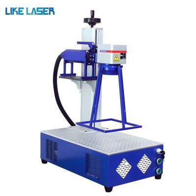 China Bingyan Laser Air Cooling Fiber Laser Marker with Technical Class of Continuous Wave for sale