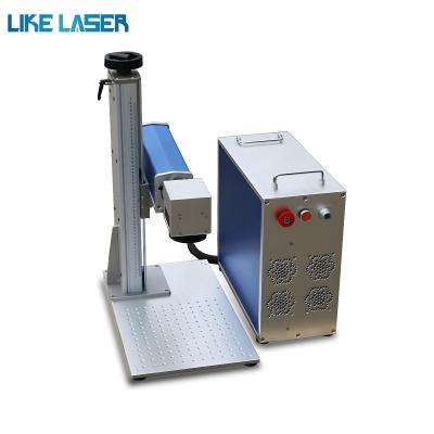 China Fiber Laser Engraving Cutting Machine 50W 80W 100W 3D for Hotels Laser Lifetime 100000h for sale