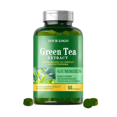 China Booster Sugar Free Gummy Energy Metabolism Weight Loss Green Tea Extract OEM Matcha Health Care Supplement for sale