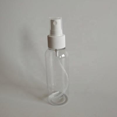 China Hot Sale 60ML 100ml Spray Bottle Factory Plastic Spray PET Bottle for sale