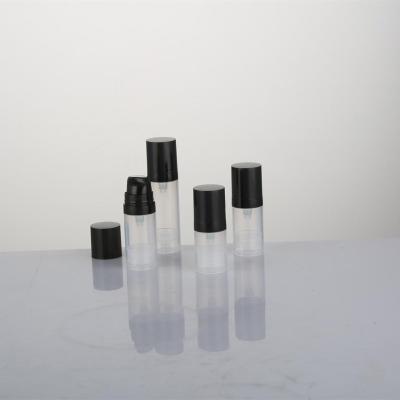 China Free Sample Mini Size 15ml PP Plastic Airless Airless Bottle Bottle For Cosmetic for sale