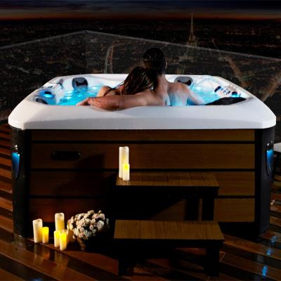 China NEW 2021 Sunrans Freestanding Outdoor Luxury Hot Tub Spa Whirlpool for sale