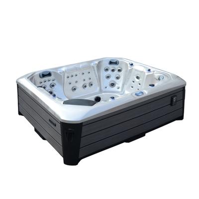 China Sunrans SR832B 8 People Whirlpool Hot Tub Balboa Freestanding Acrylic Outdoor Spa for sale