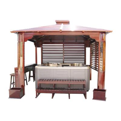 China Europe Outdoor Garden Gazebo , Manual Assembly Gazebo Tent for sale