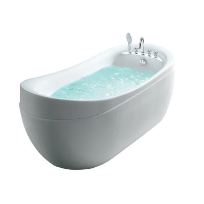 China Hot Selling Luxury Massage Spa Freestanding Bathtub Small For 1 Person for sale