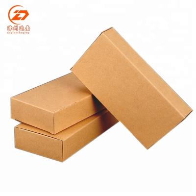 China Handmade Biodegradable Recycle Eco Friendly Kraft Paper Box for sale