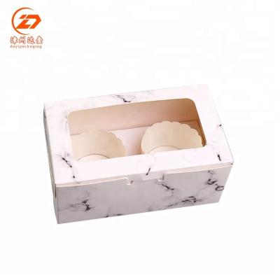 China Handmade Luxury Design Cupcake Designer Convenient Box for sale