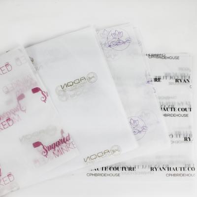 China Logo Printed Colored Anticurl 17g/22g/28g/31g Packaging Thin Tissue Paper for sale