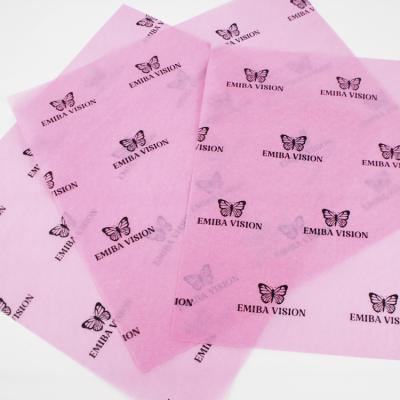 China Custom Logo Printing Colorful Wrapping Tissue Anticurl Paper for Flower Wrapping for sale