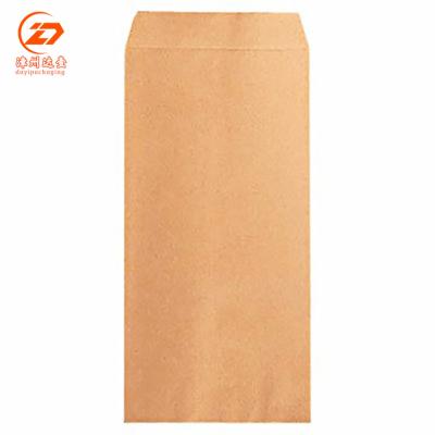 China Custom Gift Envelope Factory Logo Envelope Packaging And Key Kraft Paper Brown Paper Envelope for sale