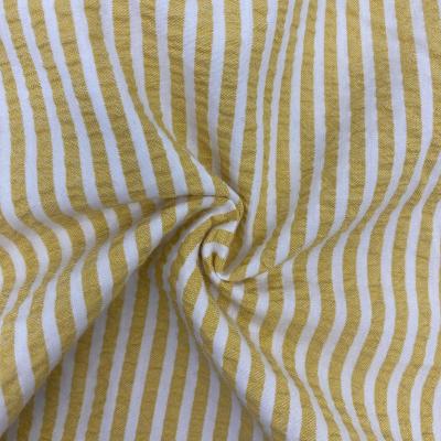 China BEST QUALITY 100%COTTON PLAIN breathable YELLOW DYED WOVEN FOR SHIRTS for sale