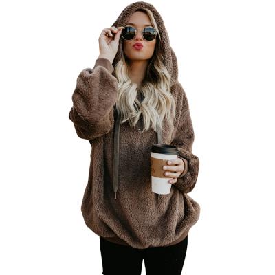 China Commercial Viable Insurance Ladies Fashion Evening Hot Women Night Sweater Furry Hoodie for sale