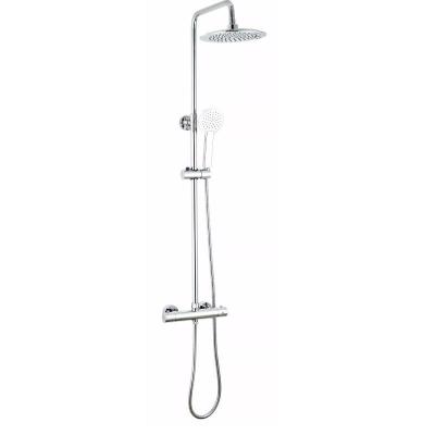 China With Slide Bar China Bathroom Rain Shower Faucet Water Heater Shower Set Bathroom Shower Faucet for sale