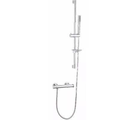 China With Sliding Bar Stainless Steel Shower Set Wall Mounted Shower Set Contemporary Ceiling Shower Set for sale