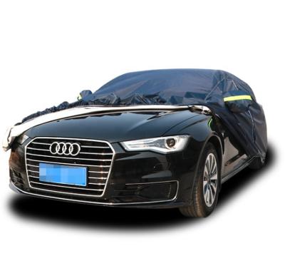 China Cars Wholesale All Weather Heavy Duty Luxury Lightweight 190T Insulated Car Cover for sale