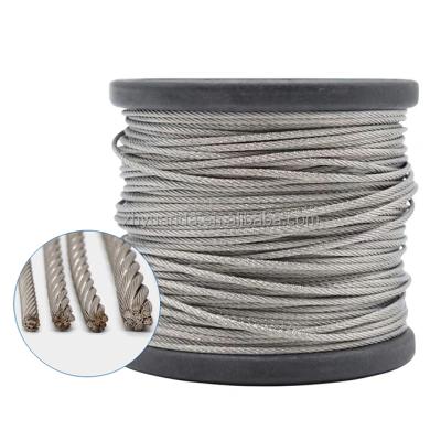 China Good Construction Yard Rope Strong Bumper Rubber High Tensile Steel Wire Sling Stainless Cable for sale