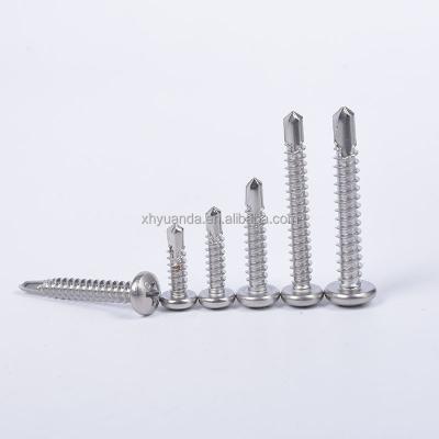 China Self-Drilling Dovetail Yard Stainless Steel Pan Head Drilling Screw for sale