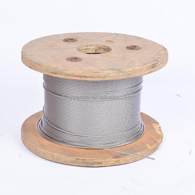 China Construction Yard 3mm Diameter Stainless Steel Wire Rope Flexible Cable 12 Meter Length for sale