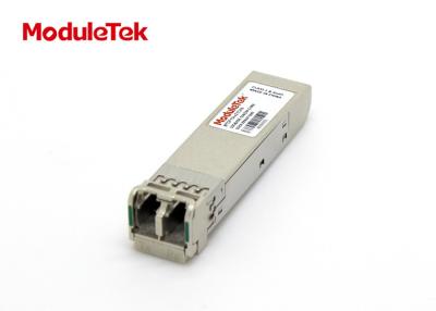 China 10 GBASE - DWDM SFP Transceiver C Band ITU 100GHz Grid LC Connectors 80km SMF for sale