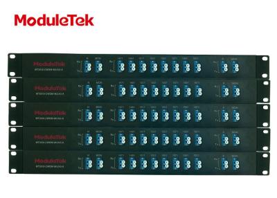 China 19 cremalheira MUX DEMUX MT2010-CWDM-MUX8-A da polegada 1U, Multiplexer ótico passivo à venda