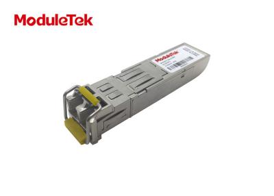 China 1310nm SingleMode Sfp Transceiver Module Fiber Optic Lc Connector With DOM Function for sale