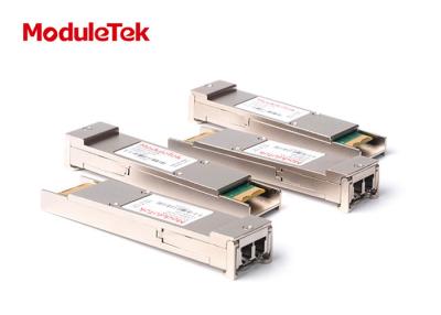 China Melodisches XFP optisches C-Band 50GHz Doppel-LC Transceivers SMF 80km DWDM zu verkaufen