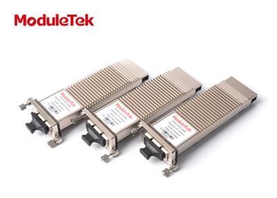 China 80km SMF XENPAK CWDM Optical Transceiver  SC Connectors 1470nm~1610nm for sale