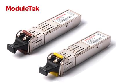 Cina 1.25GBd SFP CWDM 1470 nanometro – modulo ottico del ricetrasmettitore di 1610nm 120km SMF in vendita