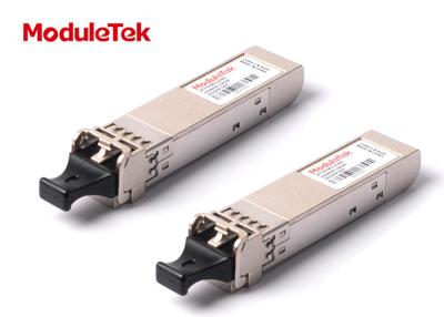 China 1550nm SFP+ Optical Transceiver LC Connectors 40km SMF for FC LR ER for sale